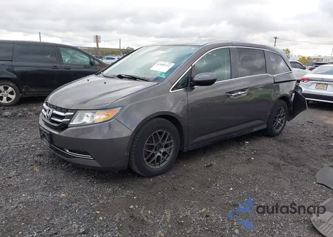 2016 Honda Odyssey Ex-L из США, поврежденный, VIN 5FNRL5H68GB056980